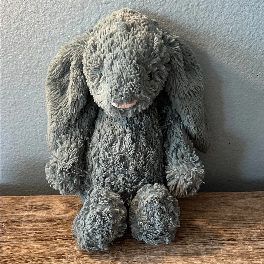 Jellycat Bashful Bunny Medium Forest Green - Picture 2 of 6